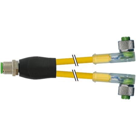 Murrelektronik RJ45 male 0 Degree/RJ45 male 0 Degree Professio.-Line Gigabit, PUR 4x2xAWG26 shiel 7000-40781-0130015